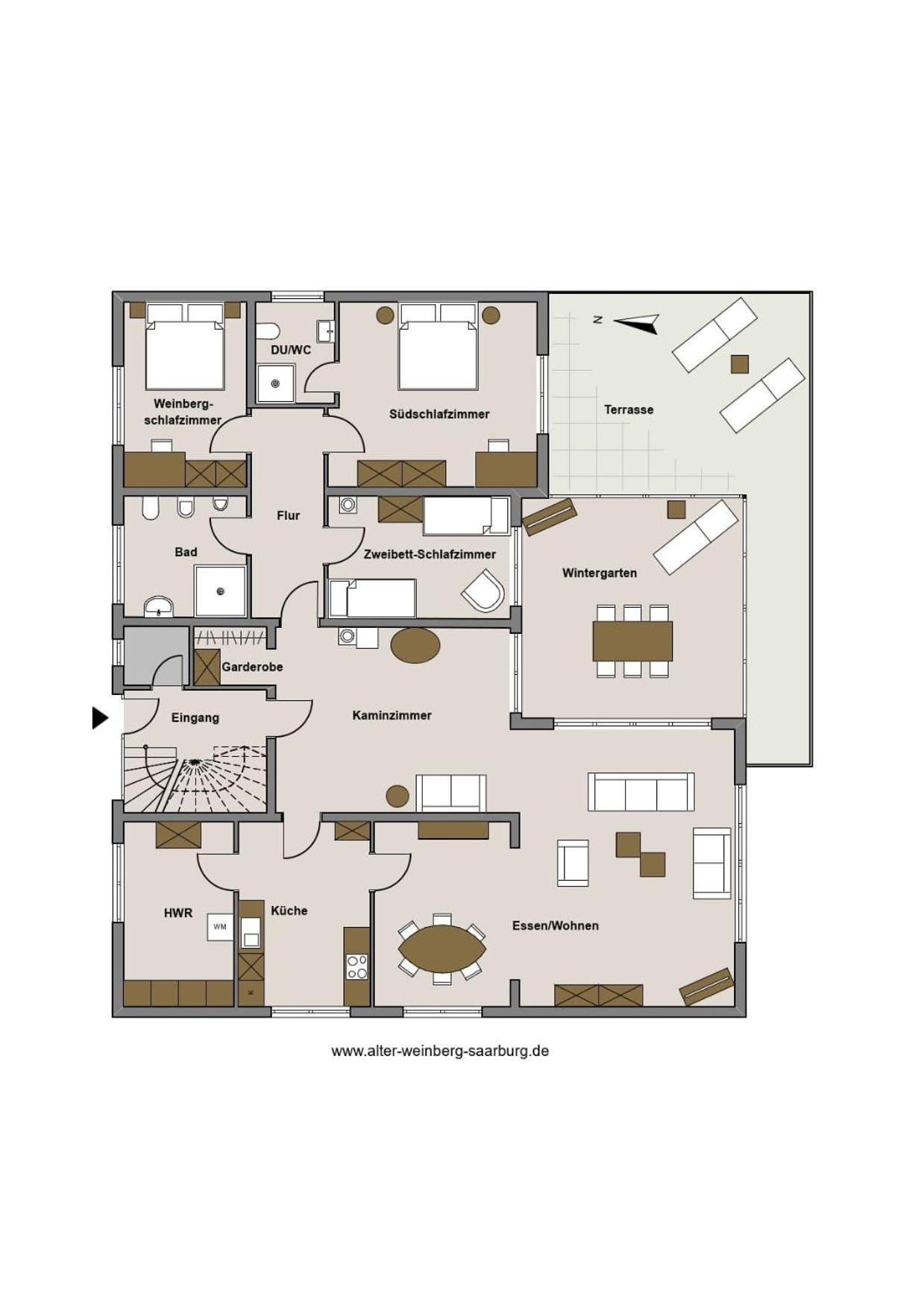 Ferienwohnung Alter Weinberg Saarburg Εξωτερικό φωτογραφία